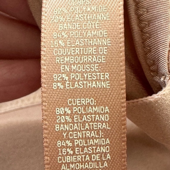 Skims Wireless Form T-shirt Bra Clay 32DDD - Picture 6 of 6